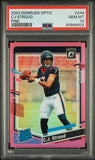 C.J. Stroud 2023 Donruss Optic #244 Pink PSA 10 Gem Mint