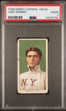 Jake Weimer 1909-11 T206 Sweet Caporal 150/30 PSA 2 Good