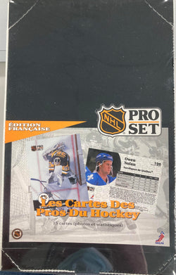 1991-92 Pro Set Series I French Hockey Box