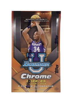 2022-23 Bowman Chrome University Basketball Hobby Box