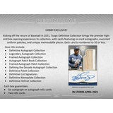 2021 Topps Definitive Baseball Hobby - 3 Box Case