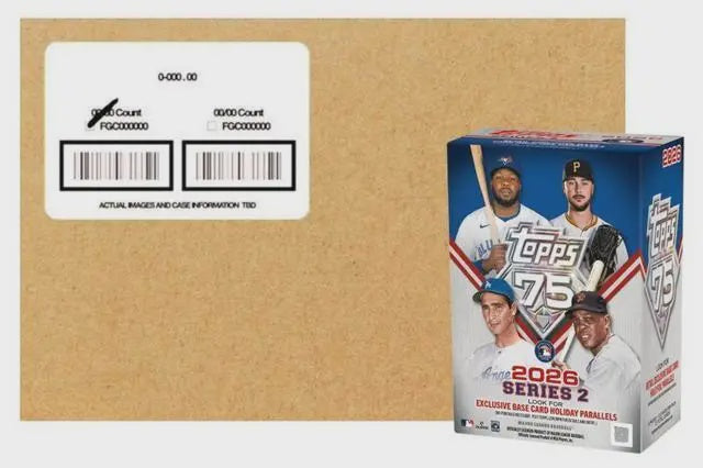 2026 Topps Series 2 Baseball Value Box - 40 Box Case