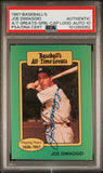 Joe DiMaggio 1987 All-Time Greats Autograph PSA Auth Auto 10