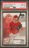 Shohei Ohtani 2018 Stadium Club Never Compromise PSA 10 Gem Mint