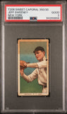 Jeff Sweeney 1909-11 T206 Sweet Caporal 350/30 New York PSA 2 Good