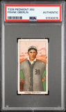 Frank Oberlin 1909-11 T206 Piedmont 350 PSA Auth