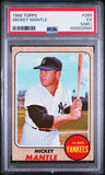 Mickey Mantle 1968 Topps #260 PSA 5 EX MC