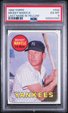 Mickey Mantle 1969 Topps #500 PSA 6 Ex-Mt 2565