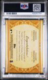 Freddie Freeman + Dansby Swanson 2017 Topps Definitive Dual Auto #9/10 PSA 8 Nm-Mint