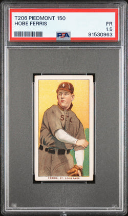 Hobe Farris 1909-11 T206 Piedmont 150 PSA 1.5 Fair