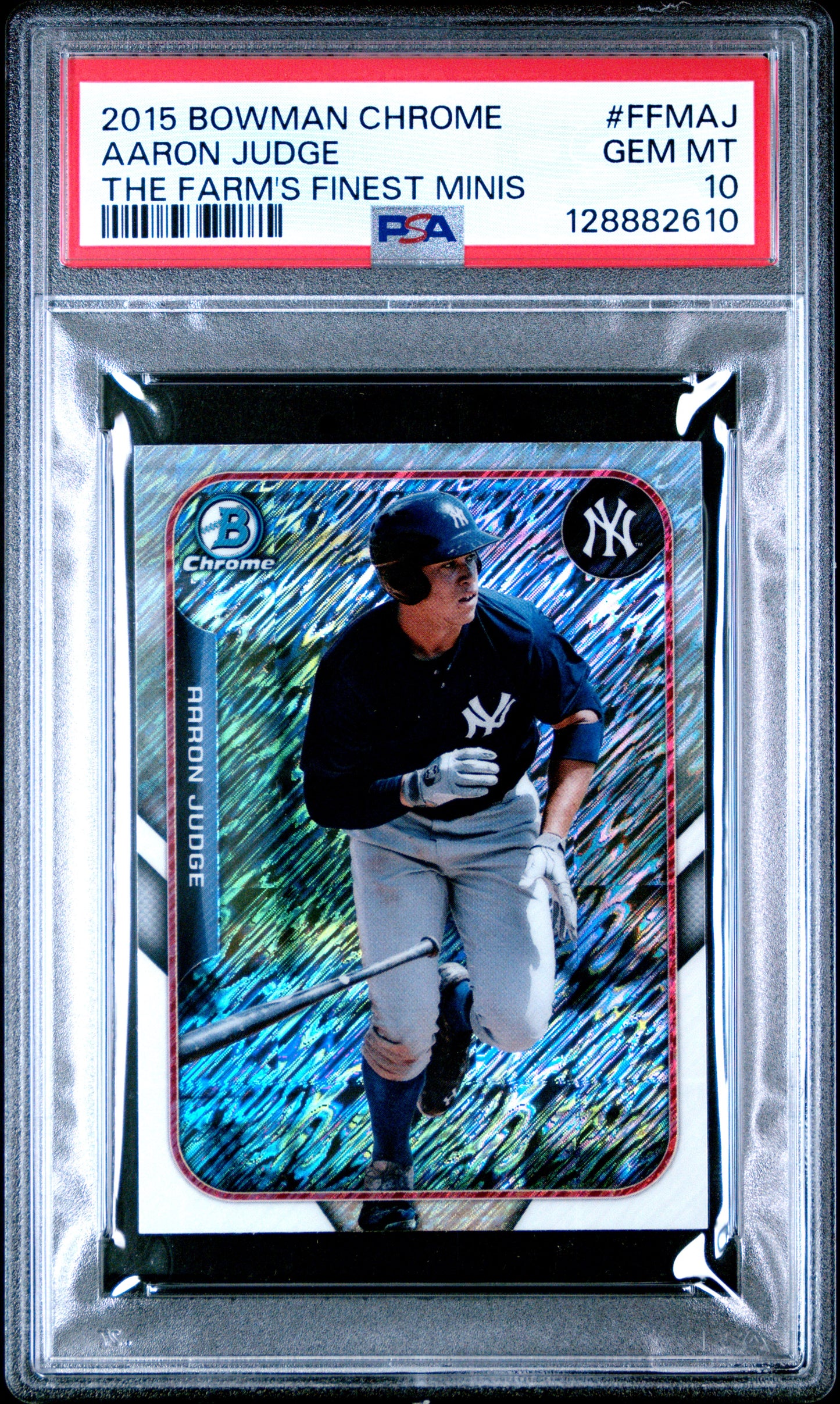 Aaron Judge 2015 Bowman Chrome The Farms Finest Minis PSA 10 Gem Mint