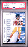 Tom Brady 2000 Skybox Impact Rookie #27 PSA 8 Nm-Mint