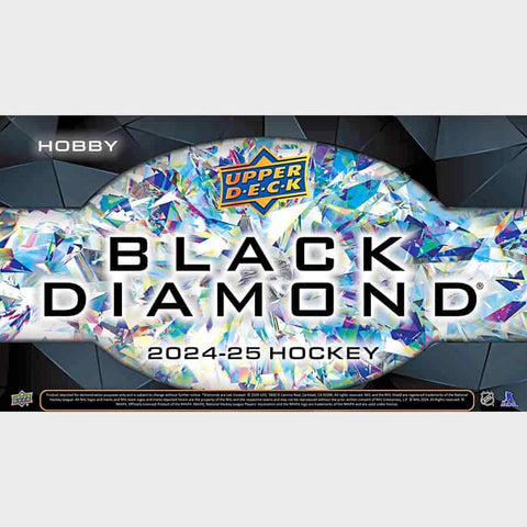 2024-25 Upper Deck Black Diamond Hockey Hobby Box