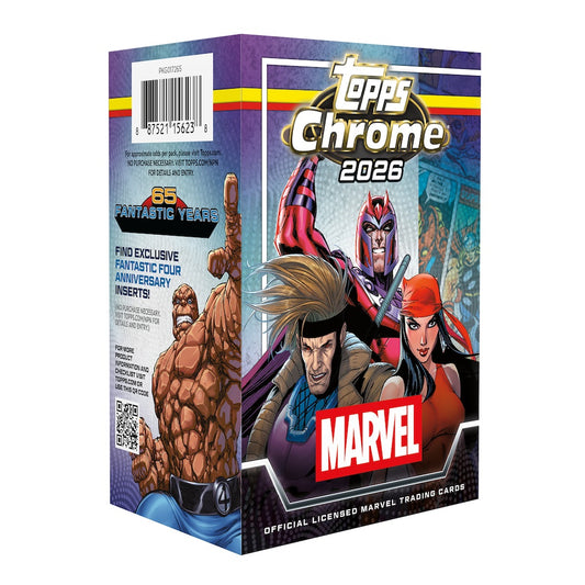 2026 Topps Chrome Marvel Comics Value Box