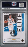 Luka Doncic 2021 Donruss Elite Signatures Blue #25/35 PSA 9 Mint