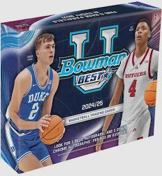 2024-25 Bowman University Best Basketball Hobby Box