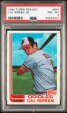 Cal Ripken Jr. 1982 Topps Traded Rookie #98T PSA 8 Nm-Mint 2437