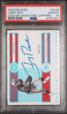 Jerry Rice 2022 Panini Encased Century Signature Sapphire #4/10 PSA 10 Gem Mint