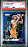 Cameron Brink 2024 Panini Prizm WNBA #127 Blue Velocity PSA 10 Gem Mint