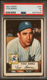 Yogi Berra 1952 Topps #191 PSA 3 Very Good 0838
