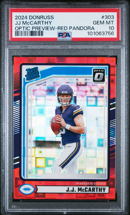 Brock Faber 2023 Black Diamond Rookie Gems Autograph #58/99 PSA Auth Auto 10