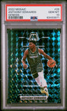 Anthony Edwards 2022 Panini Mosaic Genesis #26 PSA 10 Gem Mint