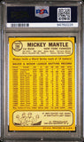 Mickey Mantle 1968 Topps #280 PSA 4 VG-EX 2226