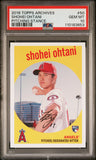 Shohei Ohtani 2018 Topps Archives RC #50 PSA 10 Gem Mint