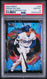 Shohei Ohtani 2024 Topps Finest Sky Blue Refractor #85/150 PSA 10 Gem Mint