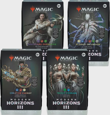 Magic The Gathering Modern Horizons III Commander Deck - 4 Deck Set