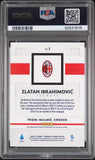 Zlatan Ibrahimovic 2020 Panini Chronicles Blue Astro #7/16 PSA 9 Mint