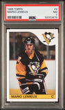 Mario Lemieux 1985 Topps #9 PSA 7 Near Mint 3876