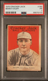 Benny Kauff 1915 Cracker Jack #160 PSA 1 Poor