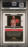 Damian Lillard 2019 Panini Obsidian Volcanic Green Auto #14/25 PSA 10 Gem Mint