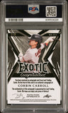 Corbin Carroll 2023 Leaf Exotic Snake Wave Auto #2/9 PSA 10 Auto 10