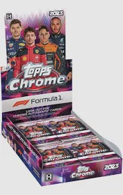 2023 Topps Formula 1 Chrome Racing Hobby Box - 12 Box  Case