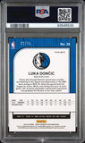 Luke Doncic 2019 Hoops Premium Purple Cracked Ice #22/25 PSA 10 Gem Mint