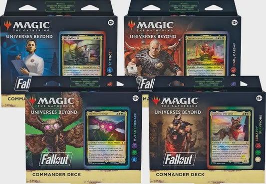 Magic The Gathering Universes Beyond: Fallout Commander Deck