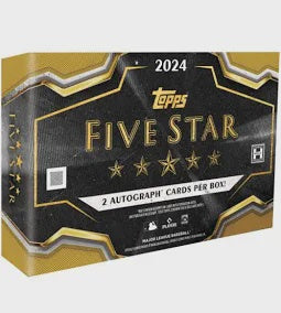 Five Star-Shine（Epic 48832) 2024 Topps Five Star Baseball Hobby Box