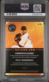 Felix Hernandez 2024 Press Pass Premium Golden Arm Auto #7/10 PSA 10 Auto 10