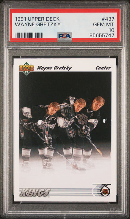 Wayne Gretzky 1991 Upper Deck #437 PSA 10 Gem Mint