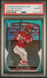 Elly de la Cruz 2023 Bowman Mega Box Aqua #172/225 PSA 10 Gem Mint