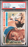 Hank Aaron 1956 Topps #31 PSA Authentic Altered