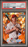 Mike Trout 2023 Topps Sapphire Selections Orange #13/25 PSA 10 Gem Mint