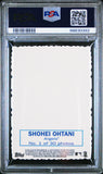 Shohei Ohtani 2018 Topps Heritage 1969 Deckle Edge PSA 9 Mint