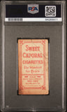 Rube Oldring 1909-11 T206 Sweet Caporal 350-460/30 Batting PSA 1 Poor