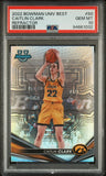 Caitlin Clark 2022 Bowmans Best U #50 Refractor PSA 10 Gem Mint