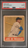 Joe DiMaggio 1948 Leaf #1 PSA 2 Good