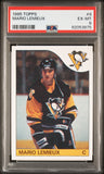 Mario Lemieux 1985 Topps #9 PSA 6 Ex-Mint 3875