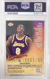 Kobe Bryant 1997 Topps Finest Gold #323 PSA 9 Mint